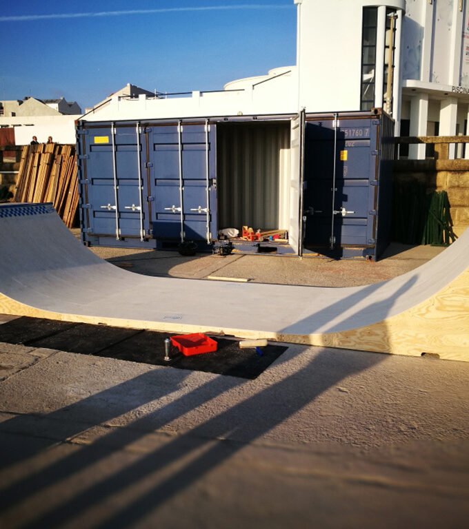 MINI HALF PIPE 110
